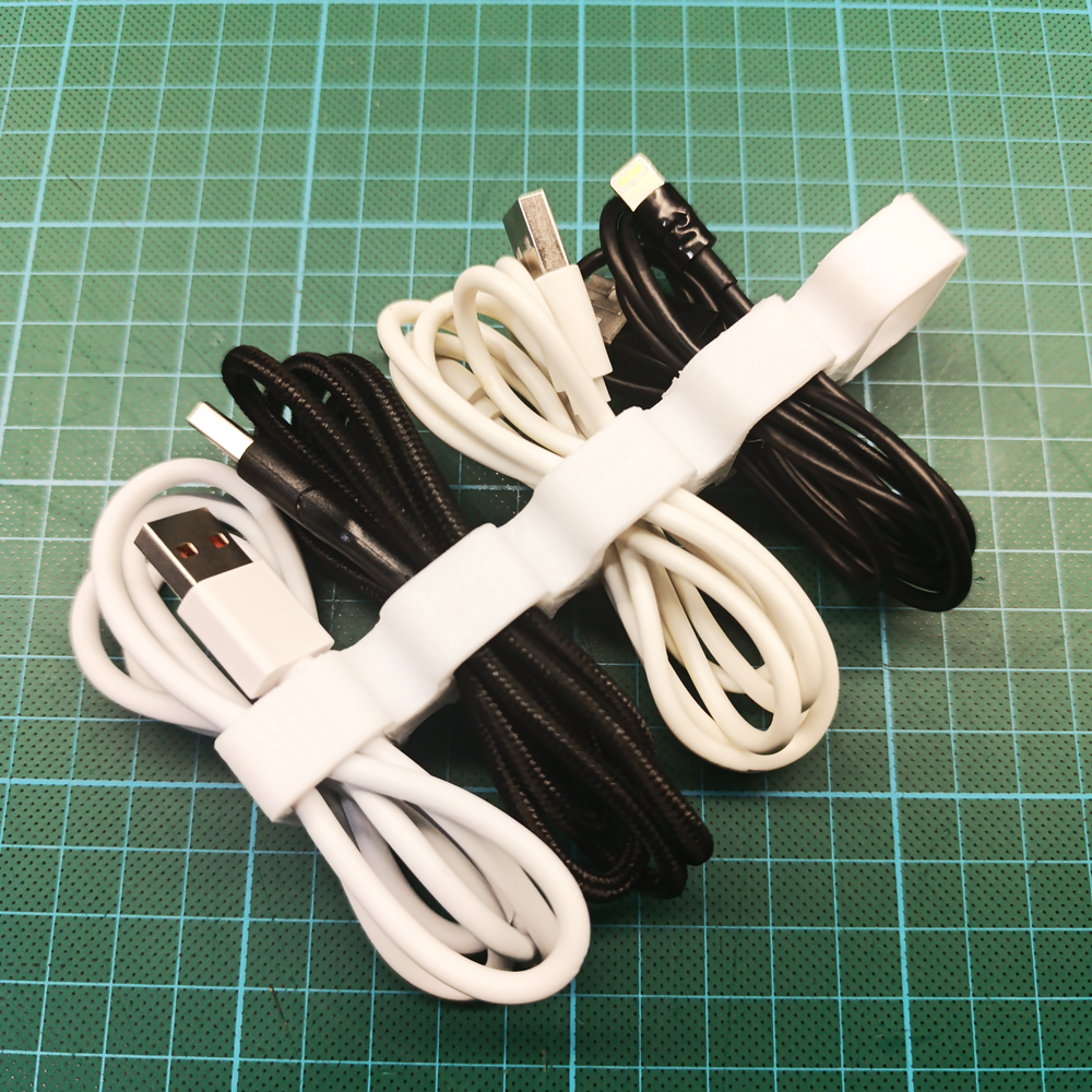 Modular USB Cable Organizer 3D Printable STL