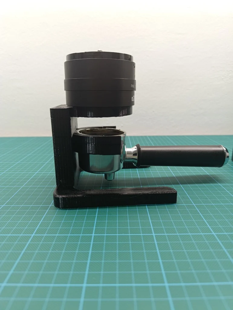 Coffee Grinder Stand for Delonghi Dedica 51mm Portafilter (Cheap Alibaba Ceramic Blade Grinder)