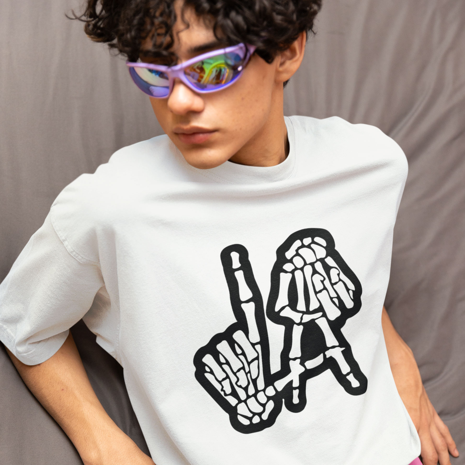 FREE LA Skeleton Hand SVG Los Angeles Hand Sign Skeleton Cut File LA Sign Skeleton Fingers