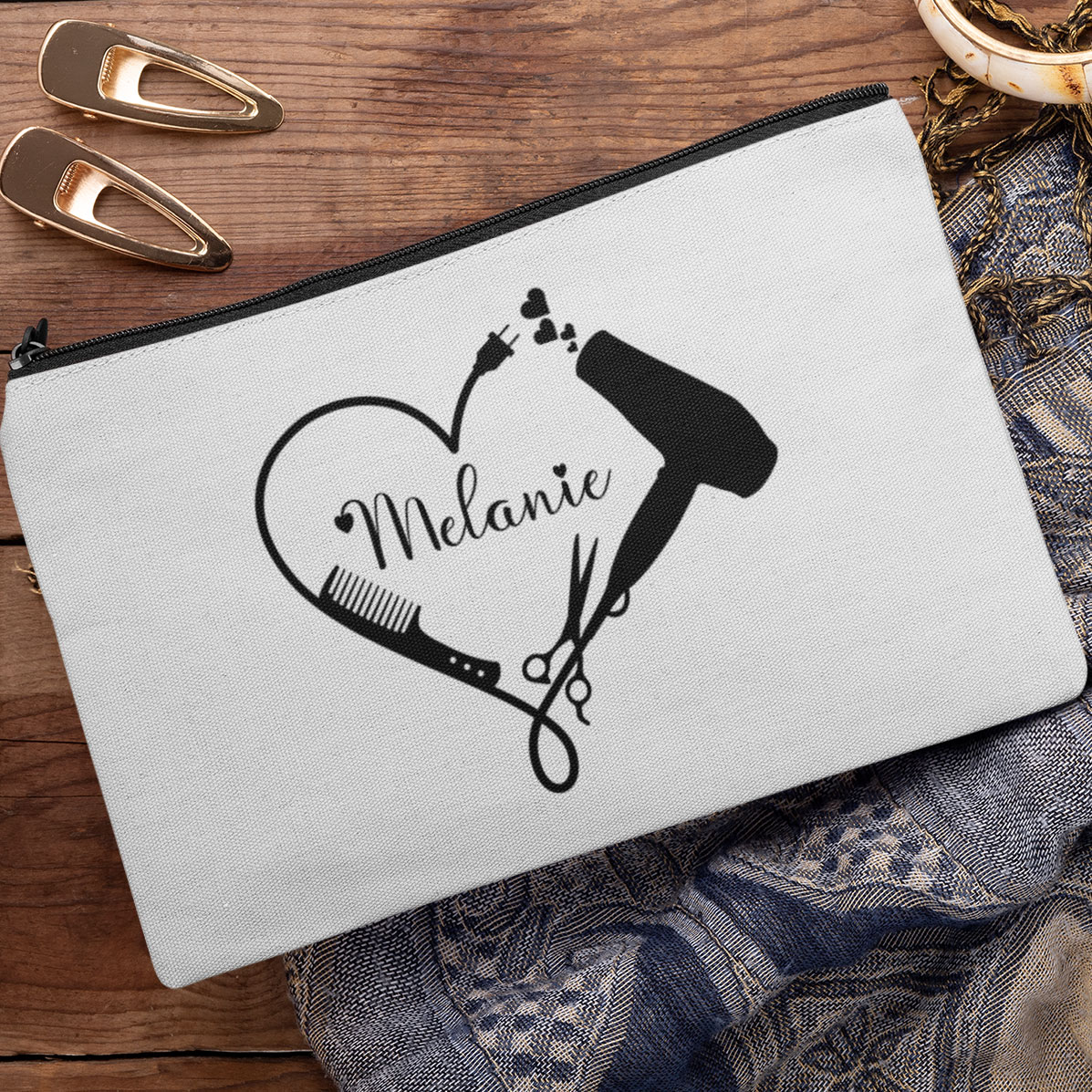 FREE Hairdresser Heart SVG Hair Stylist Tools Heart Cut File