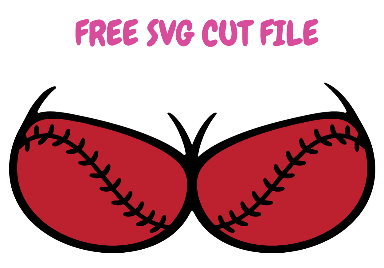 Sexy Baseball Mom SVG Free Cut File Cricut Silhouette PNG DXF Sexy baseball mom SVG sunglasses design with baseball stitching, perfect for Cricut projects, game day shirts and vinyl decals