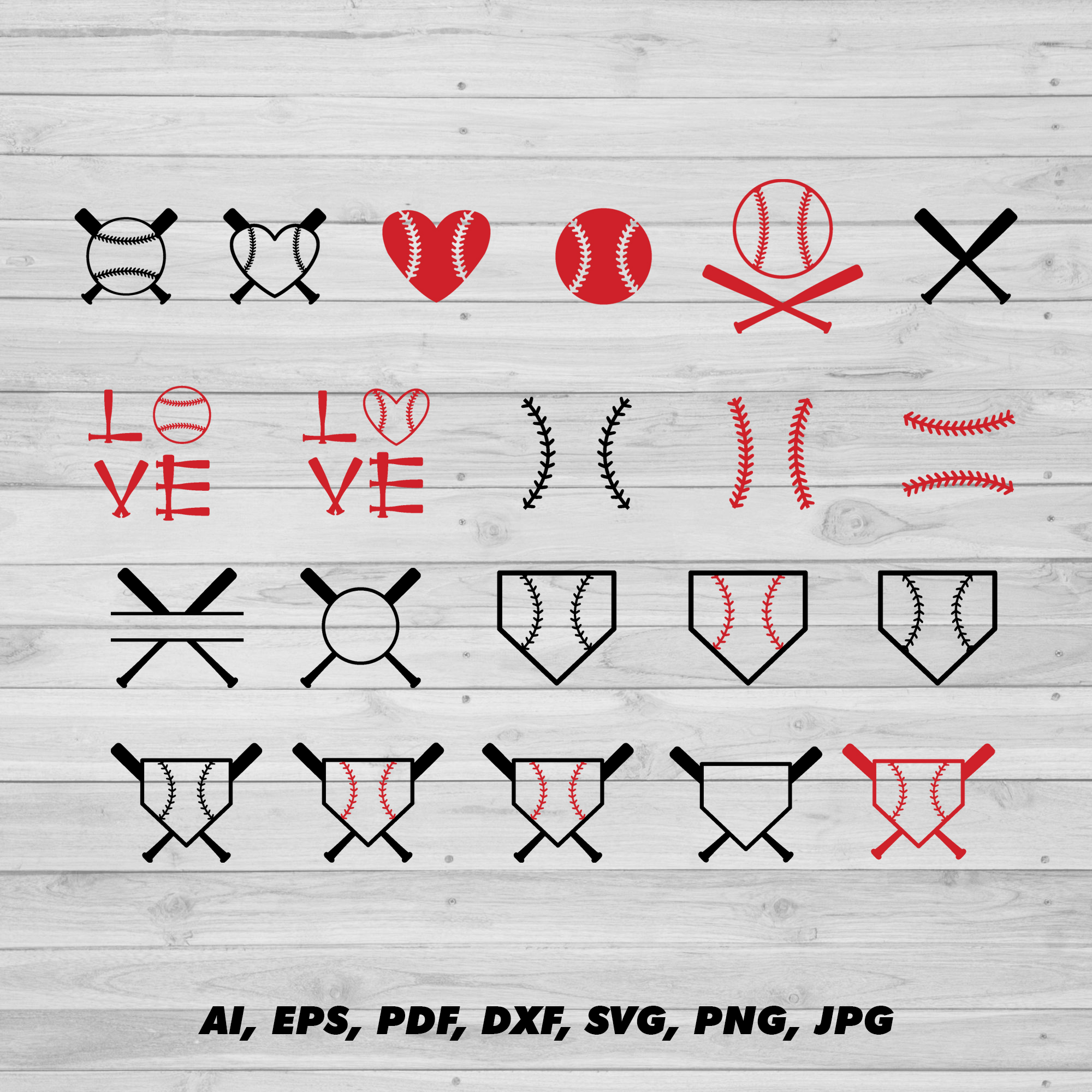 Baseball SVG bundle cut file collection  Home plate monogram SVG design Crossed bats baseball monogram SVG Baseball player silhouette SVG set Catcher monogram SVG template Baseball laces and stitch SVG file