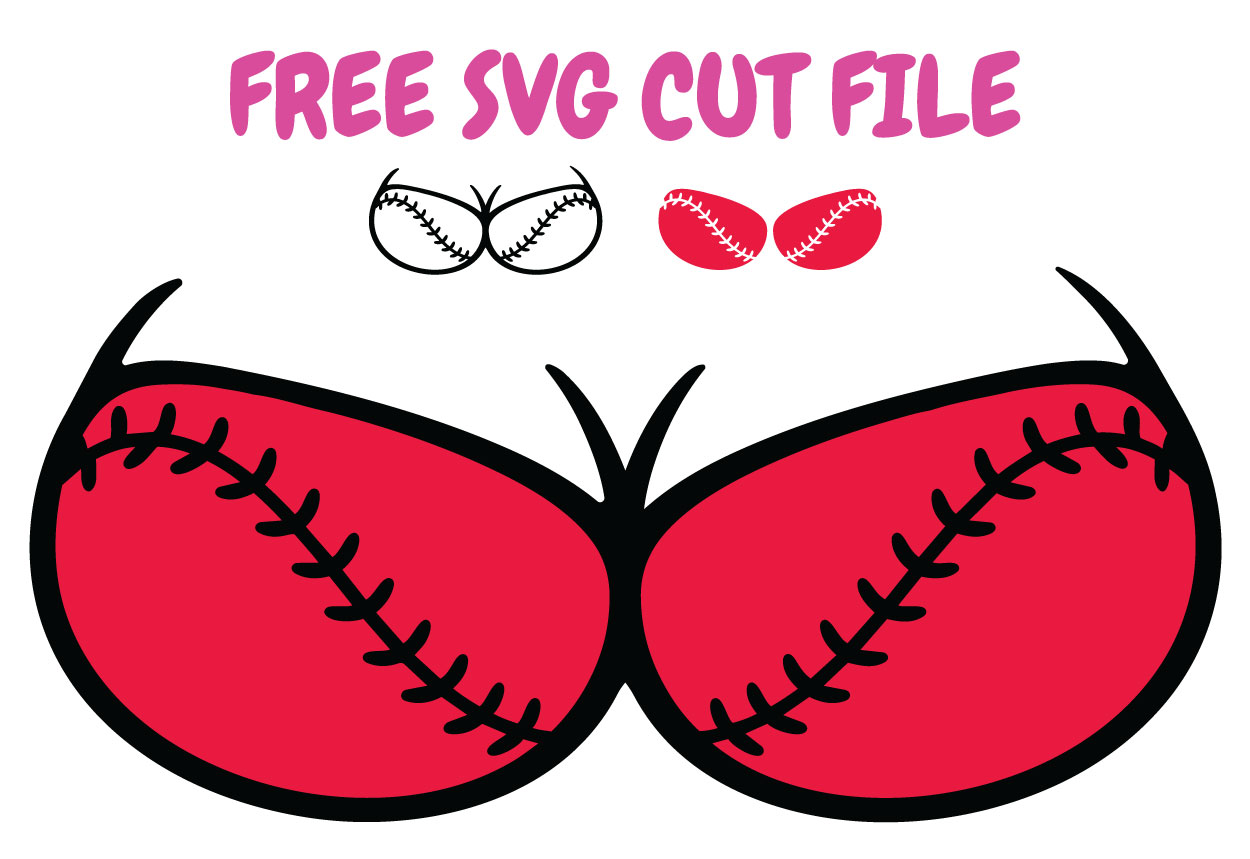 Sexy Baseball Mom SVG Free Cut File Cricut Silhouette PNG DXF Sexy baseball mom SVG sunglasses design with baseball stitching, perfect for Cricut projects, game day shirts and vinyl decals