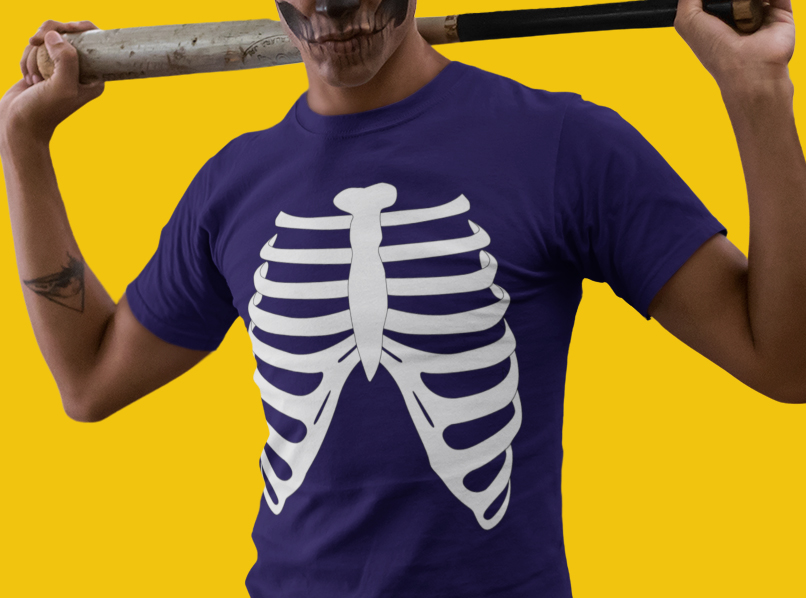 Skeleton Rib SVG Human Rib Cage SVG, Anatomy Skeleton Cricut Cut File
