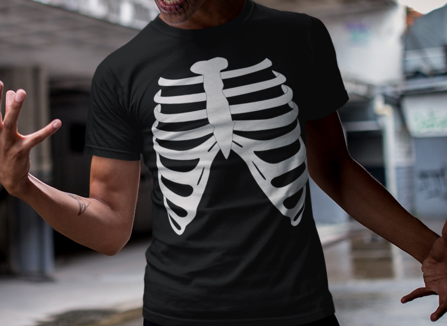 Skeleton Rib SVG Human Rib Cage SVG, Anatomy Skeleton Cricut Cut File, skeleton silhouette svg, human anatomy svg, skeleton cricut file, bones svg, rib cage silhouette svg