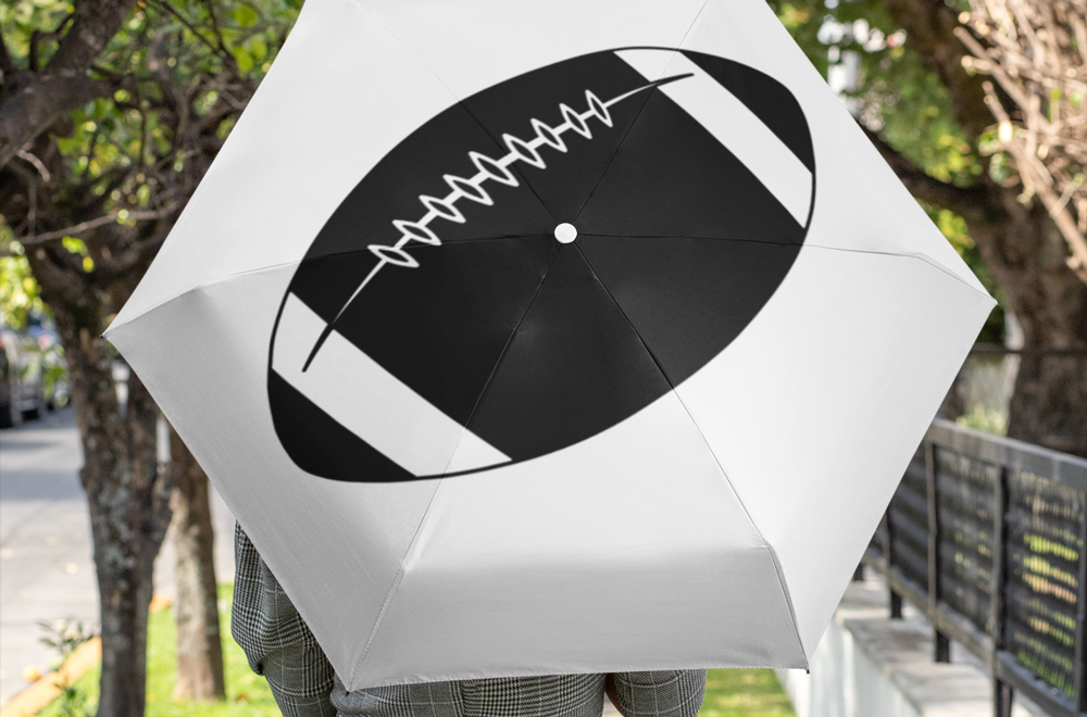 American Football SVG | Football Silhouette SVG Cut File | Sports SVG for Cricut Silhouette Laser Cut Vinyl Decal