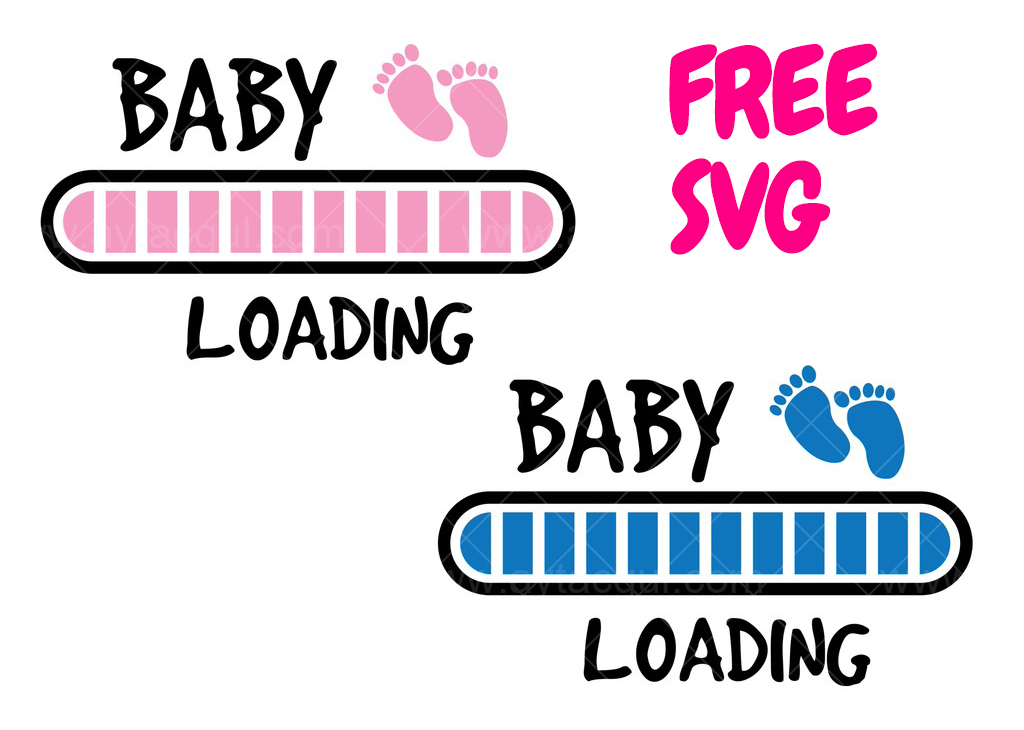 Baby Loading SVG – Pregnancy Announcement Shirt Design – Mom To Be T-Shirt Cut File