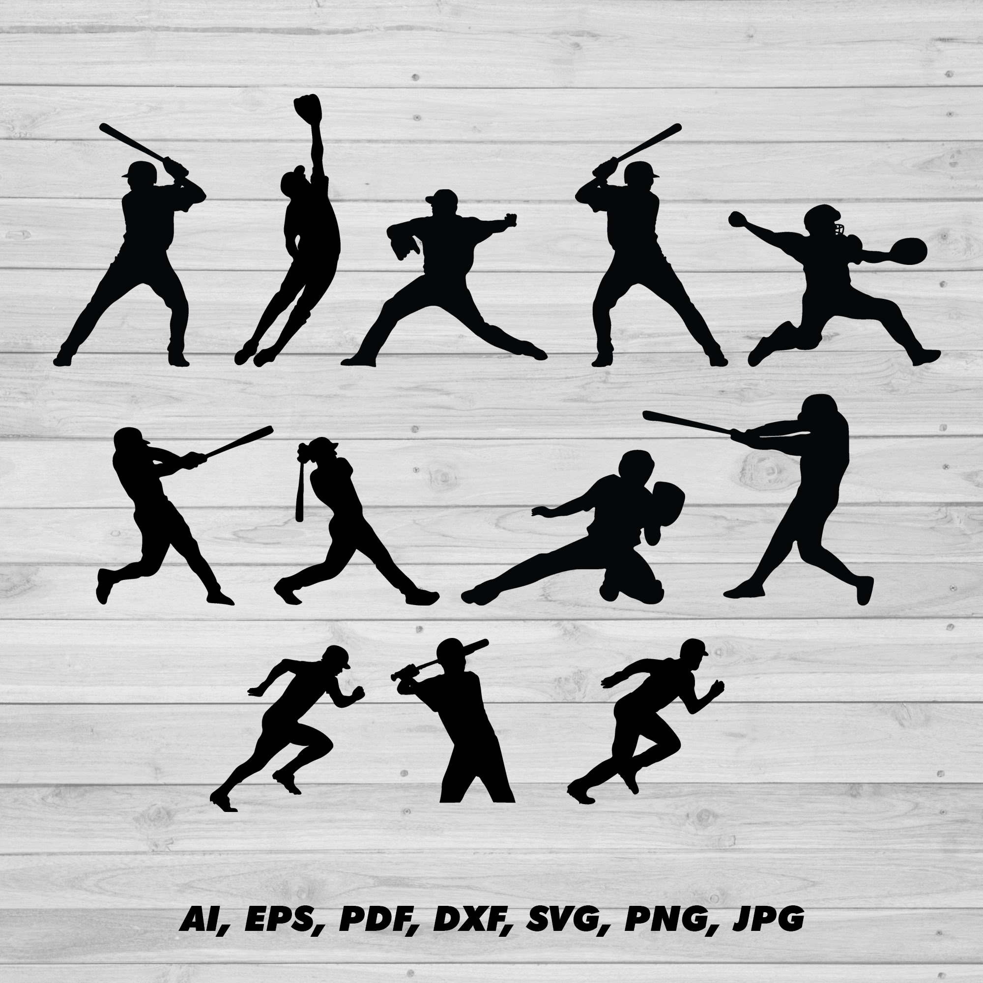 Baseball SVG bundle cut file collection  Home plate monogram SVG design Crossed bats baseball monogram SVG Baseball player silhouette SVG set Catcher monogram SVG template Baseball laces and stitch SVG file
