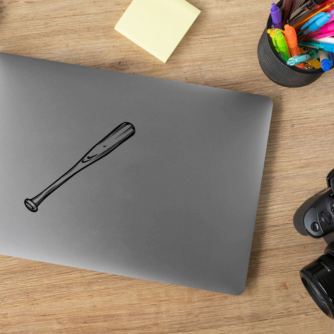 Baseball Bat SVG Silhouette Baseball Cut File Sports Team Cricut Design