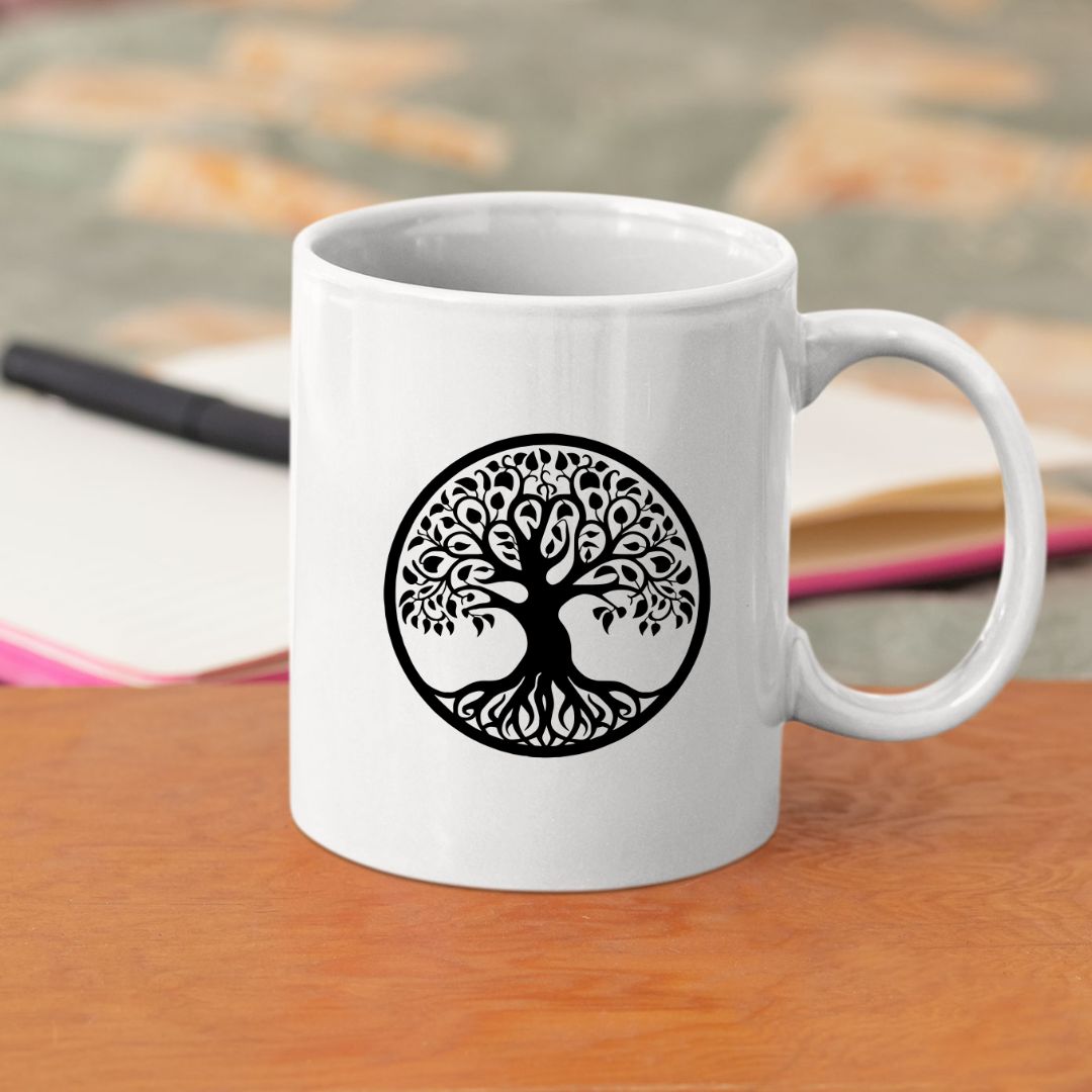 boho tree svg tree of life mandala cricut svg sacred geometry tree svg celtic tree of life svg tree of life wall art svg tree of life laser cut file tree of life round svg tree of life stencil svg