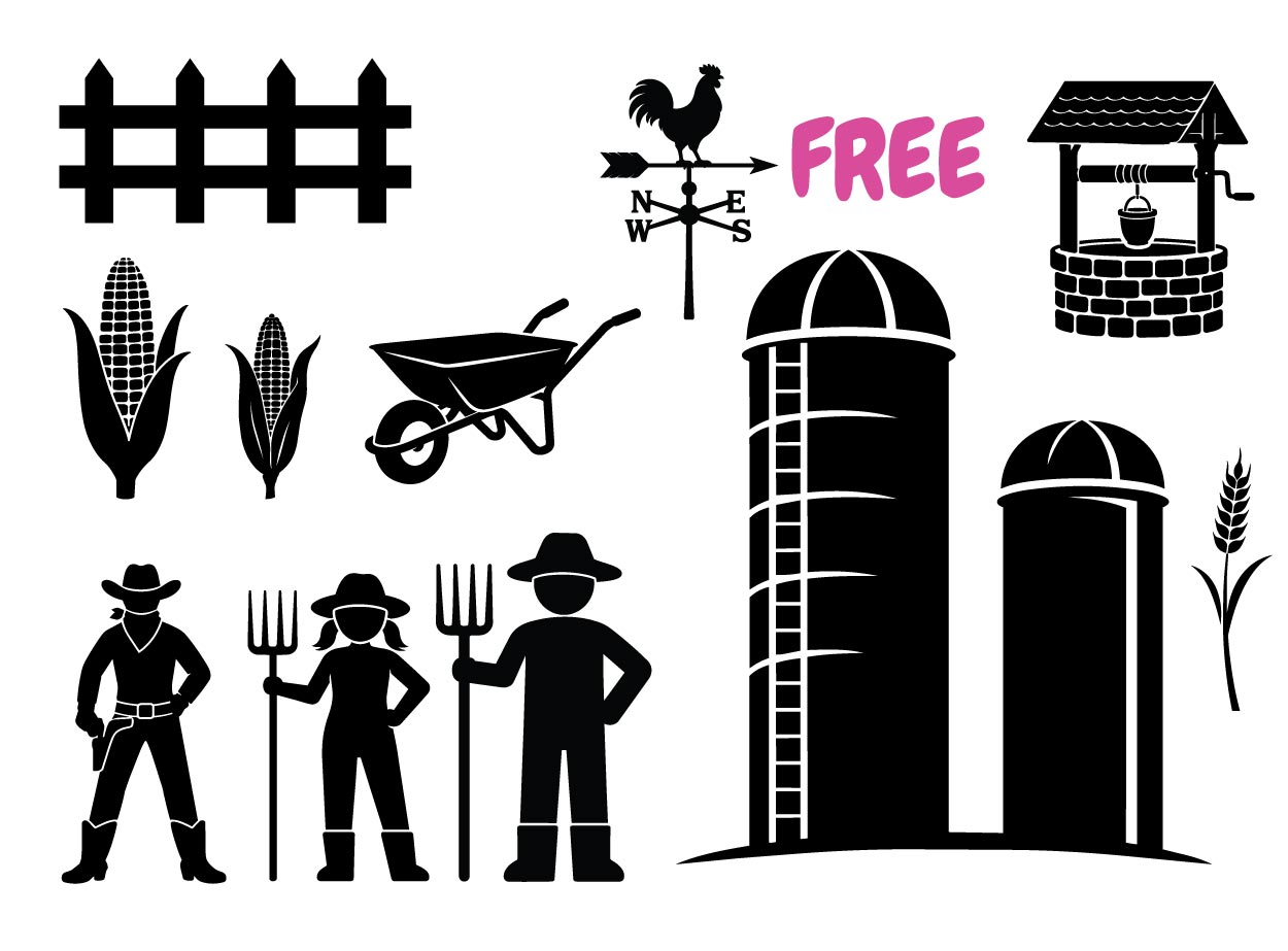 Rustic farm svg bundle free download for farmhouse kitchen decor nursery designs agriculture crafts and country style diy projects