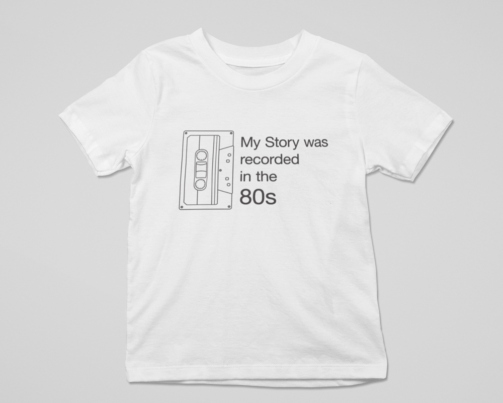 FREE My Story Was Recorded In The 80s SVG Retro Cassette Tape Cut File