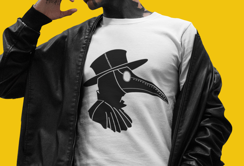 FREE Plague Doctor SVG Halloween Gothic Mask Cut File Halloween Clipart Vector