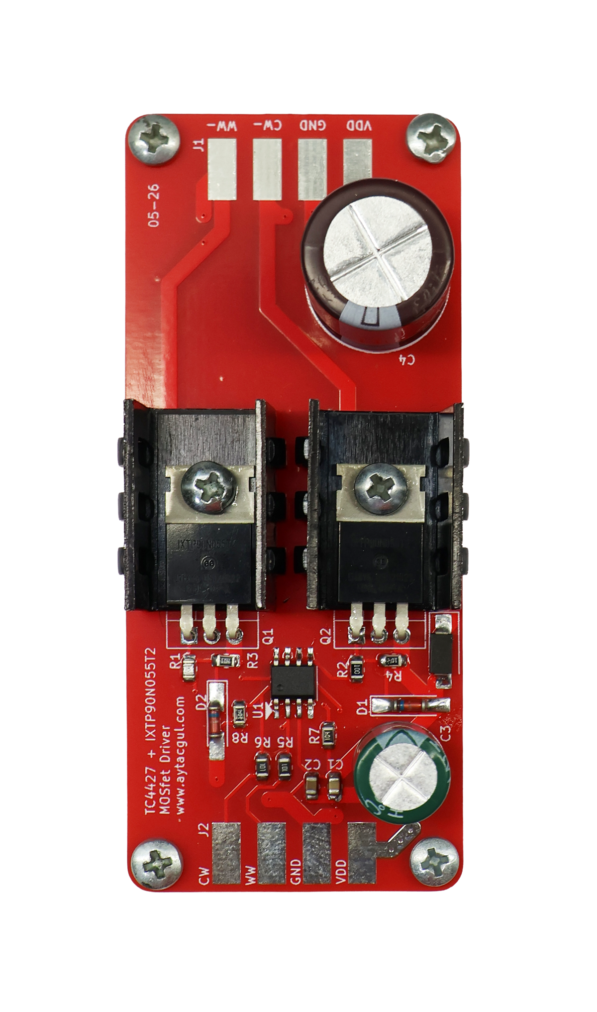 Dual-Channel High-Current PWM MOSFET LED Driver