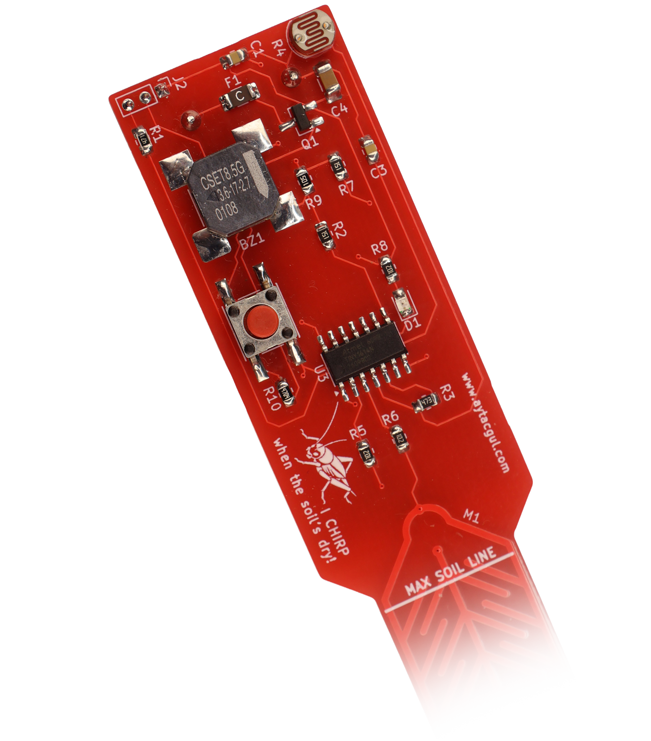 ATTINY1614 Soil Moisture Sensor Capacitive