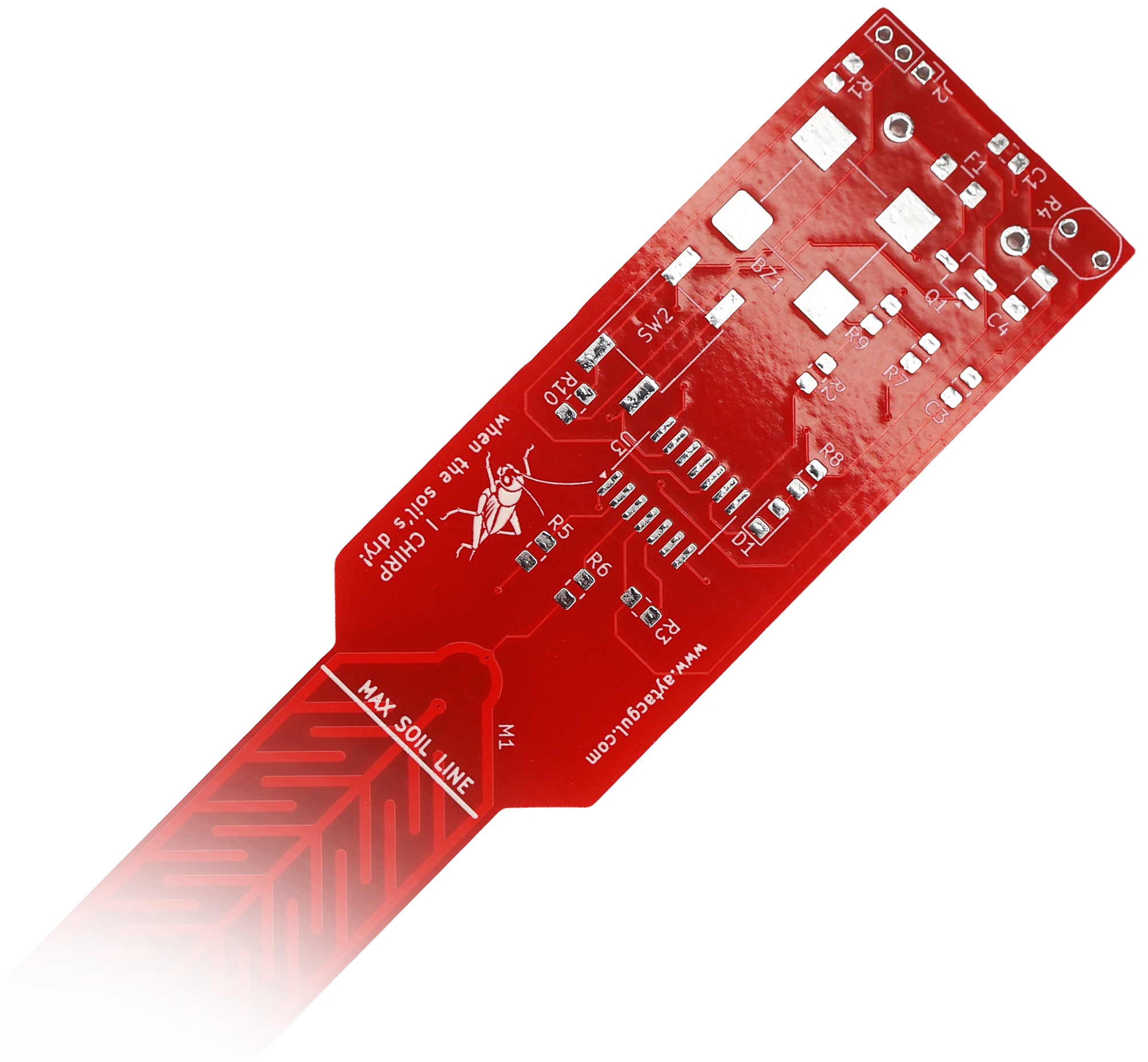 Capacitive Soil Moisture Sensor PCB