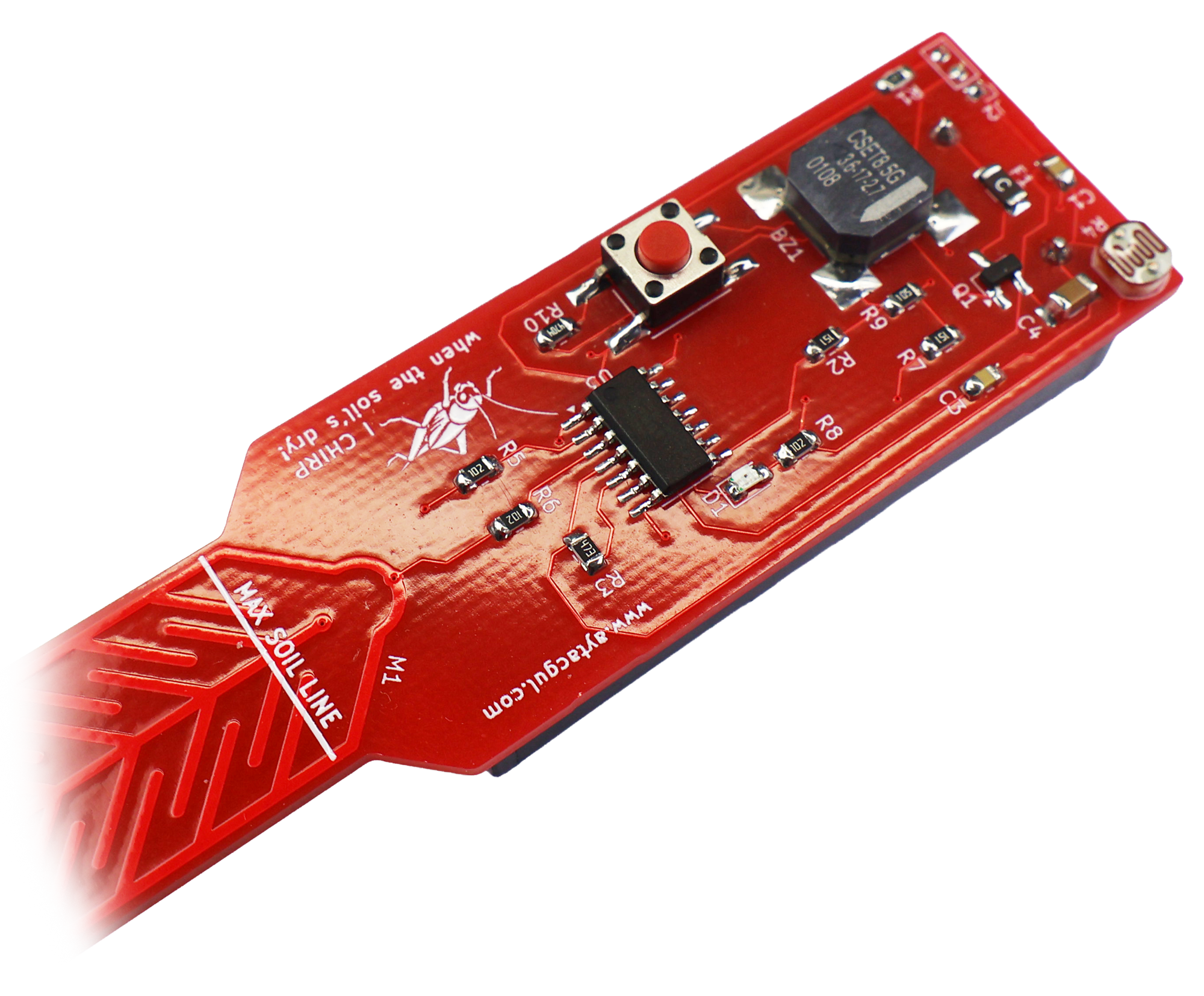 Capacitive Soil Moisture Sensor with LDR