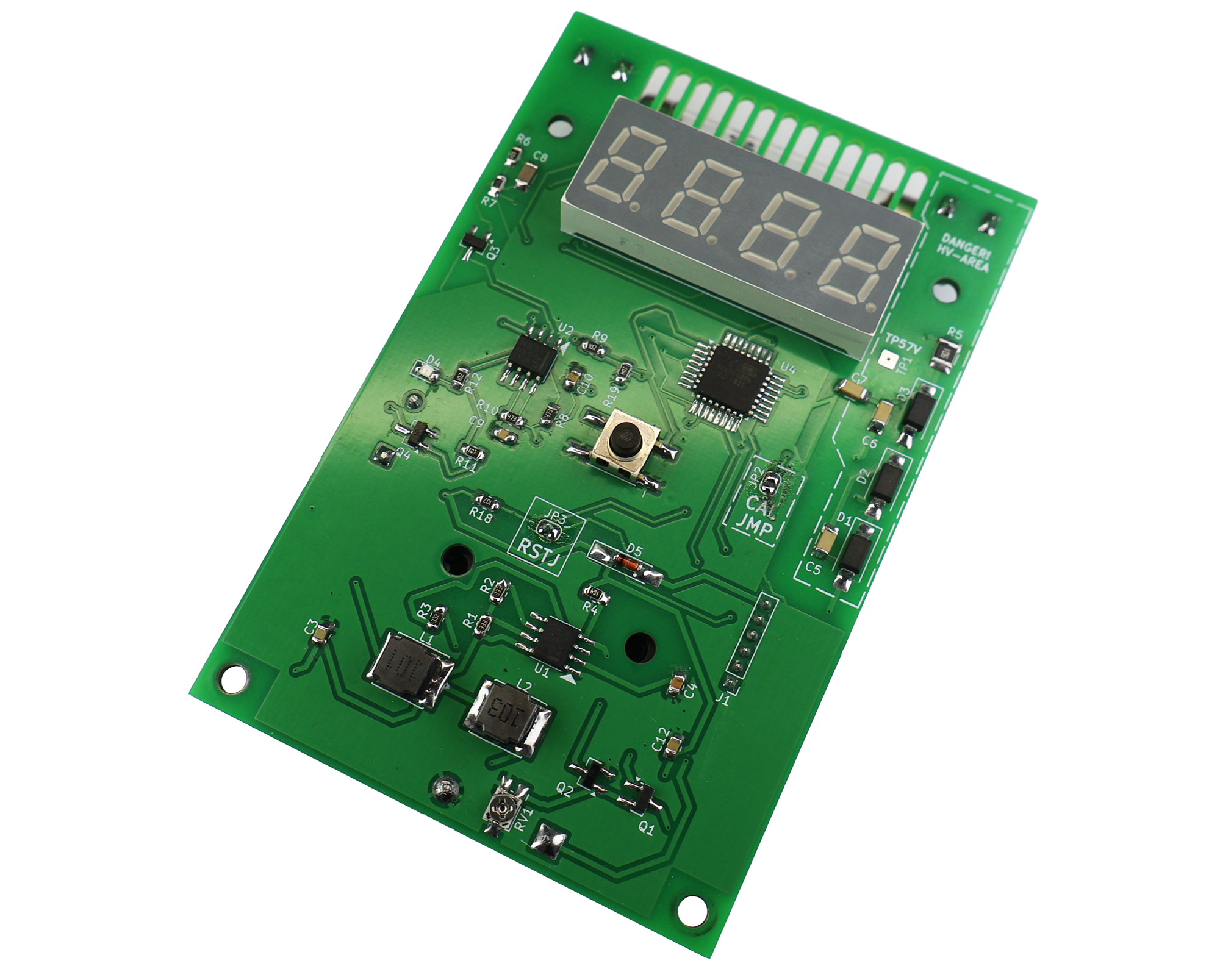 SI3BG (CИ-3БГ) Low Cost Geiger Muller Counter DIY PCB 400VDC